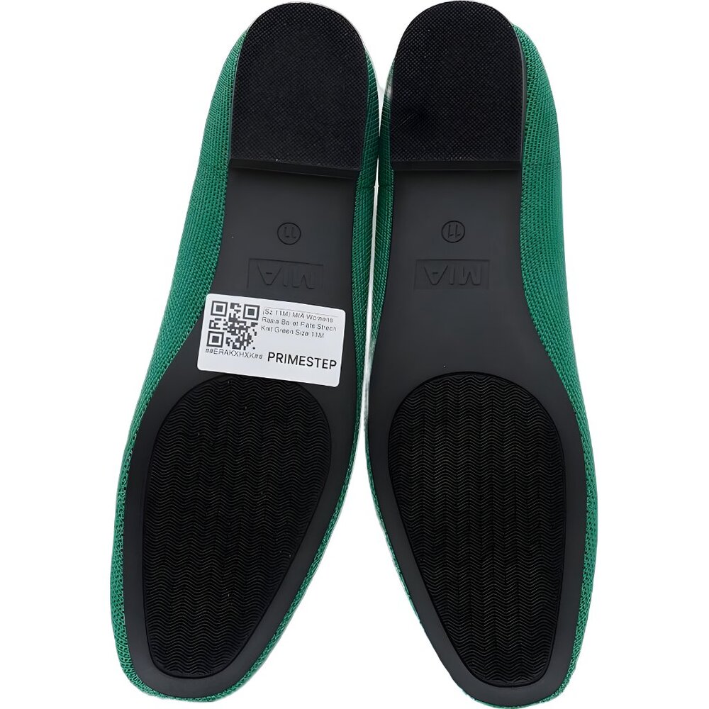 MIA Emerald Green Knit Ballet Flats - Picture 6 of 6
